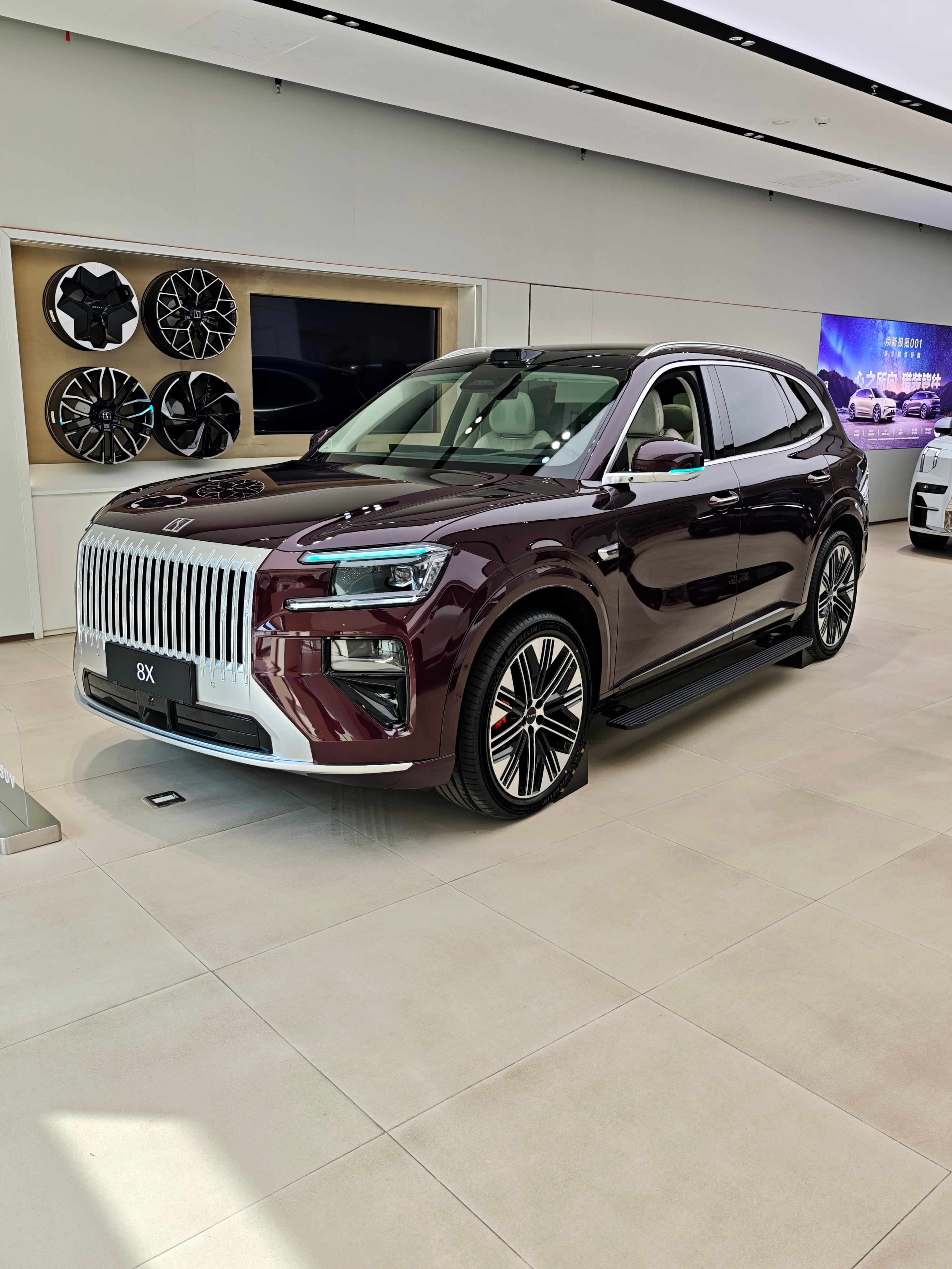 拍了几张极氪8X，大家感受一下实车~质感是真的顶，无论内外红外白内，这个搭配我很