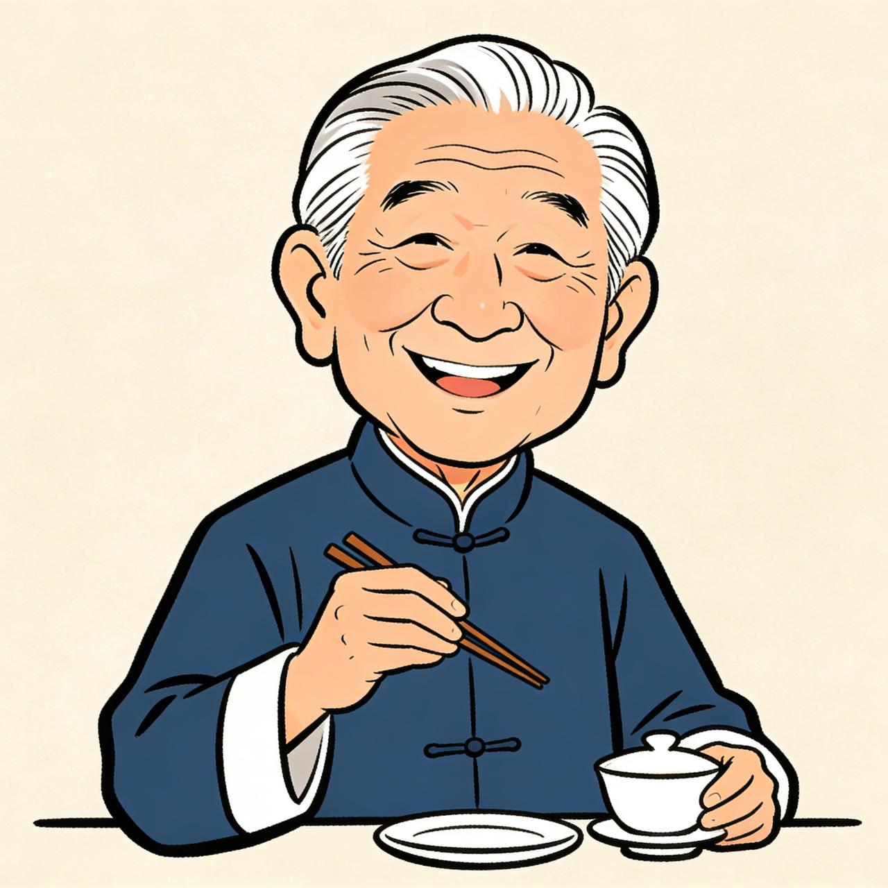 蔡澜说他印象最深的一次坐飞机，突然遇到了强烈气流，旁边的人各个吓的面如土色，甚至