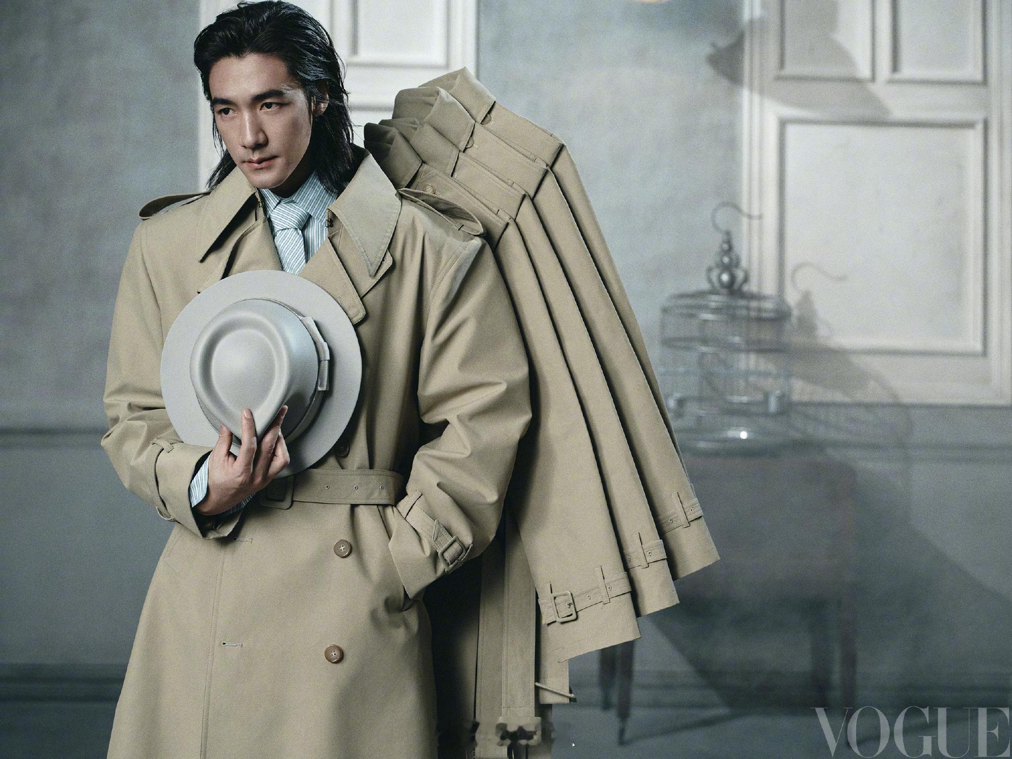 此沙表演江湖VOGUE大片 此沙这组VOGUE表演江湖大片也太绝了！武侠氛围感拉