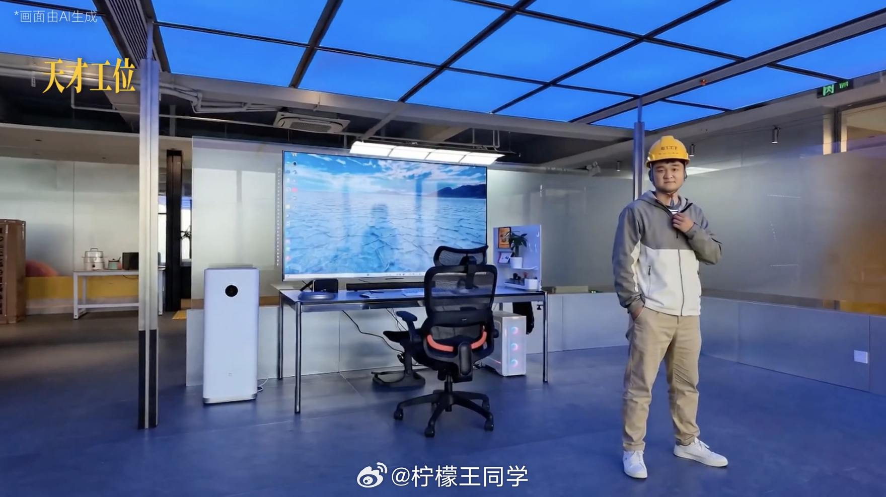 深圳开公司十年房租交了一千万 看到李杰灵分享趣评测新办公区的视频，十年一千万的房