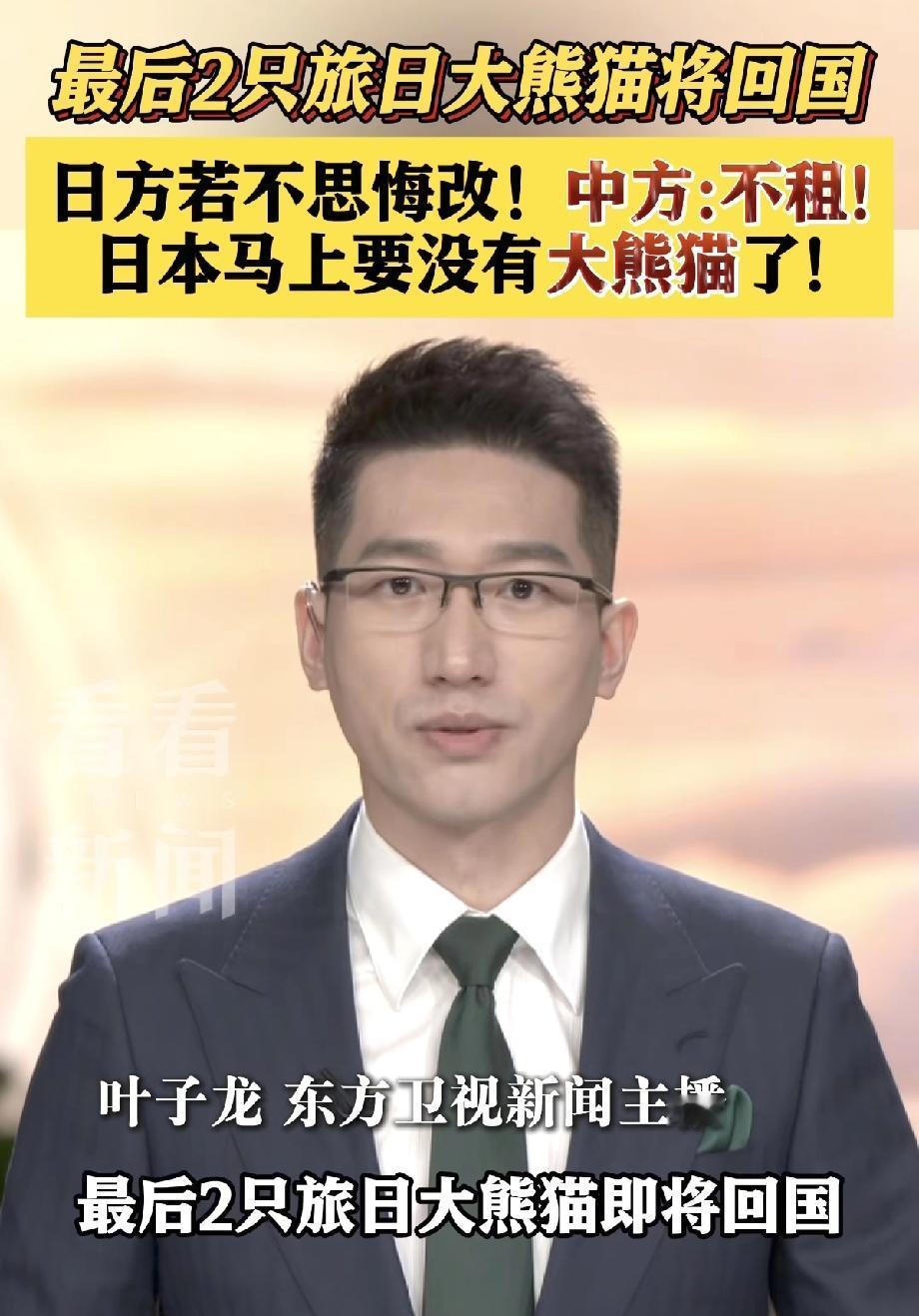 咱们在日本的最后两只大熊猫“晓晓”和“蕾蕾”，马上就要回国啦！
 
说起来还挺感