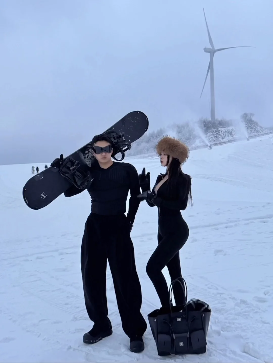 12.15实况到北欧滑雪了，跟宜昌似的🎿