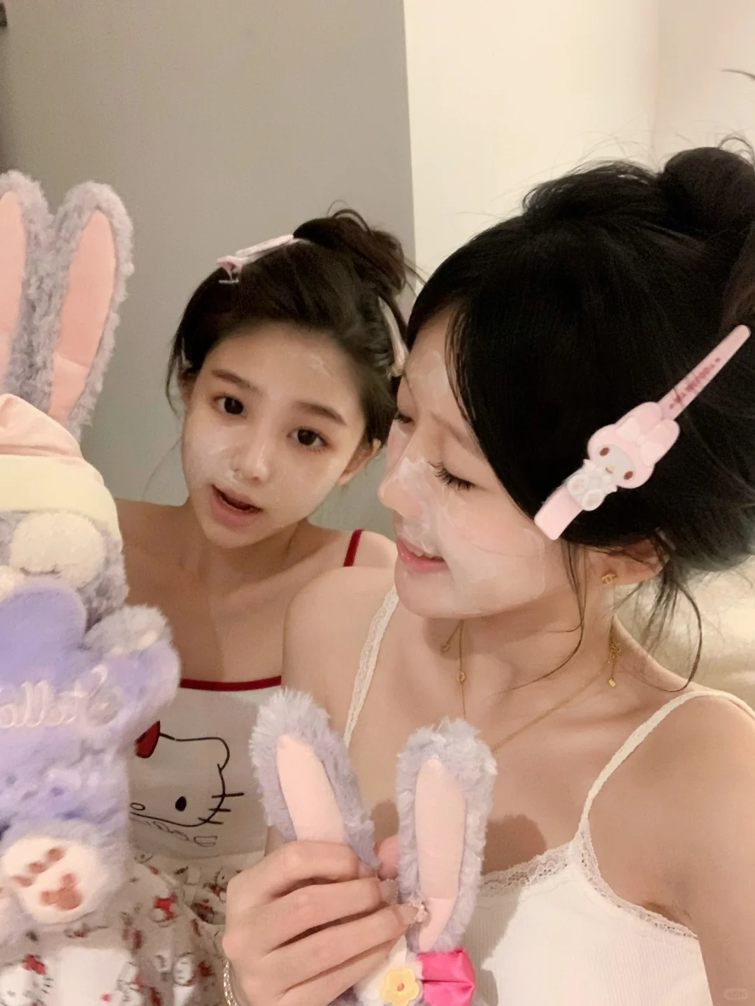 宅家姐妹合照˃ʍ˂