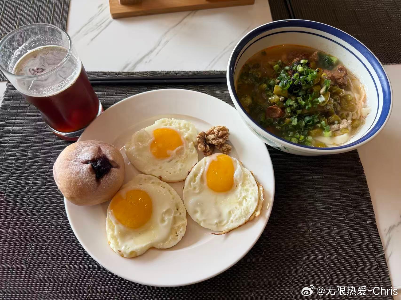 无限热爱c一日三餐吃什么汇报：今日早午餐 