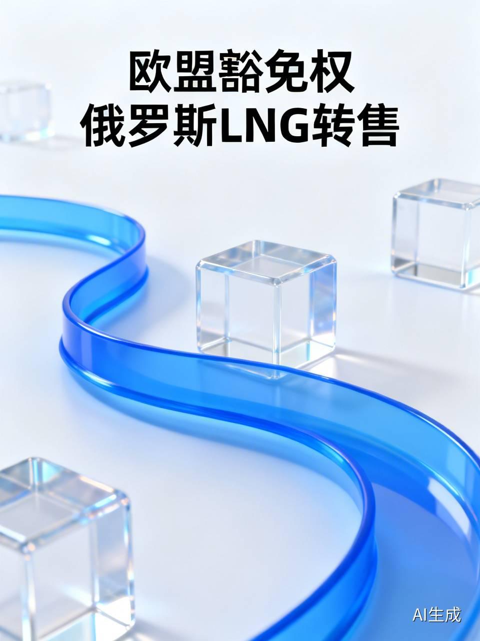 欧盟这操作尽显虚伪！欧盟同意给予欧盟运营商将俄罗斯液化天然气转售至第三国的豁免权