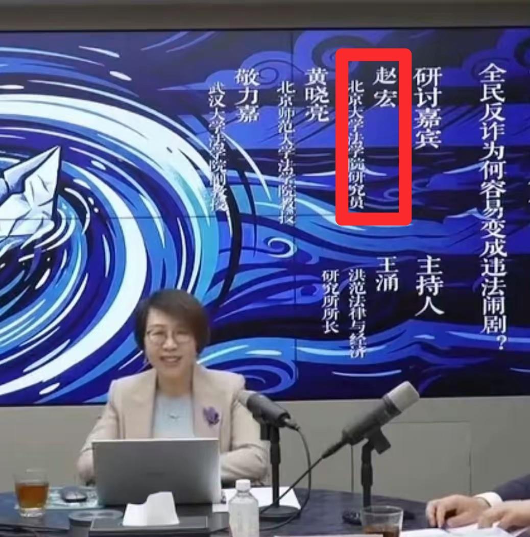 赵宏再一次语出惊人：“我们会先入为主的认为有违法犯罪前科的人容易再犯，以至于限制