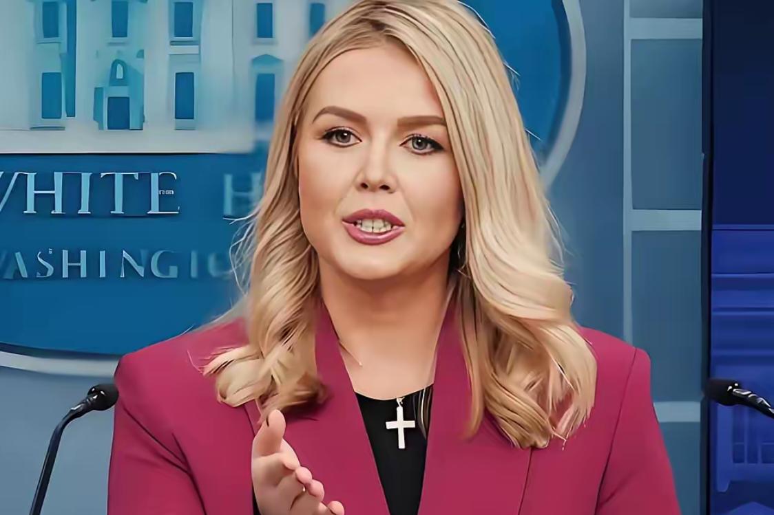 又怀上了。
白宫美女发言人莱维特周五大大方方表示：已怀有二胎，将于不久暂别发言人