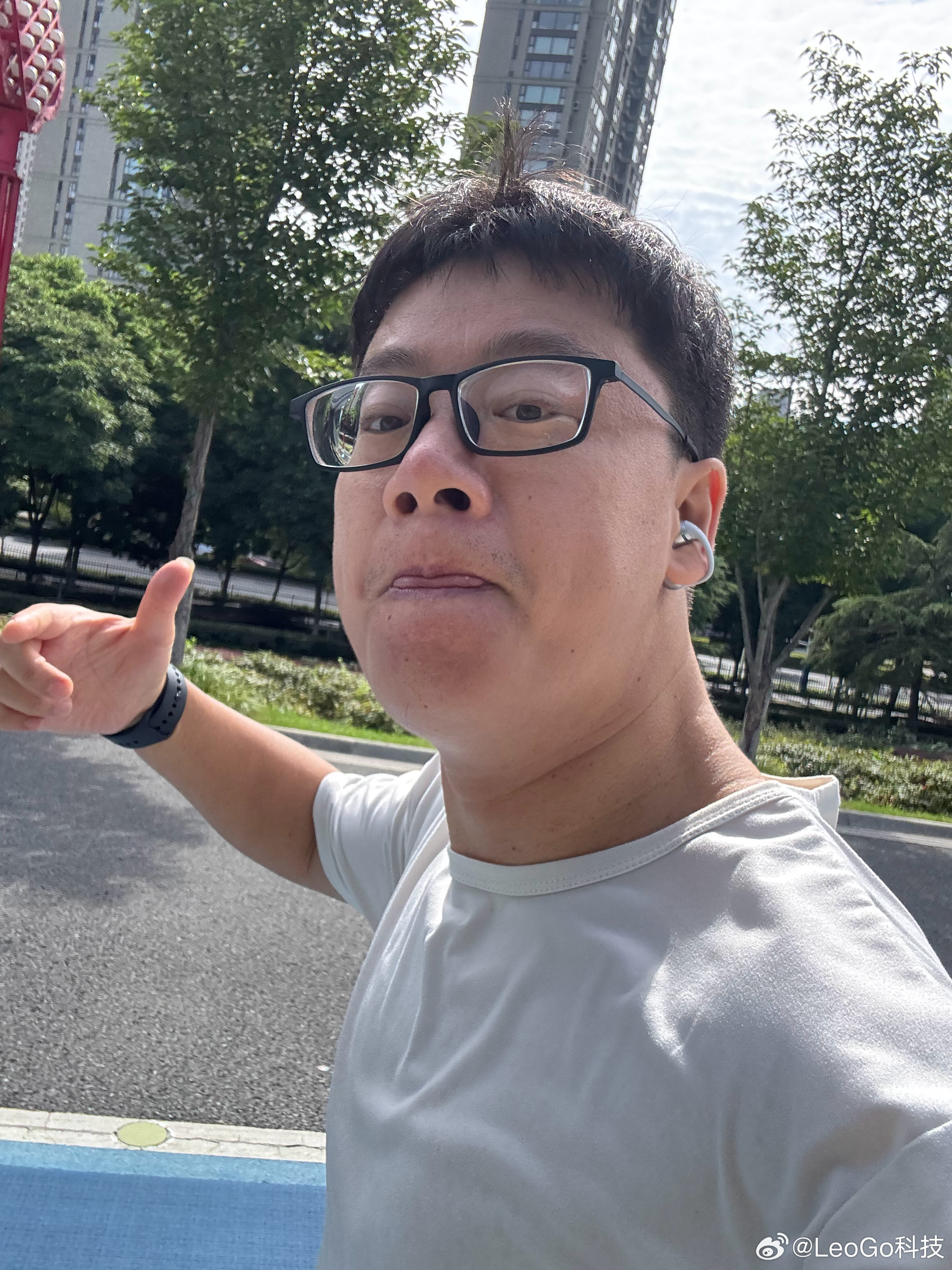 白鹿在健身了今天我也健身了~ 