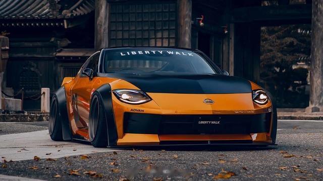 #大v聊车# 【日式JDM就得这么改，LBWK宽体套件价格亲民】日产Z系列跑车一