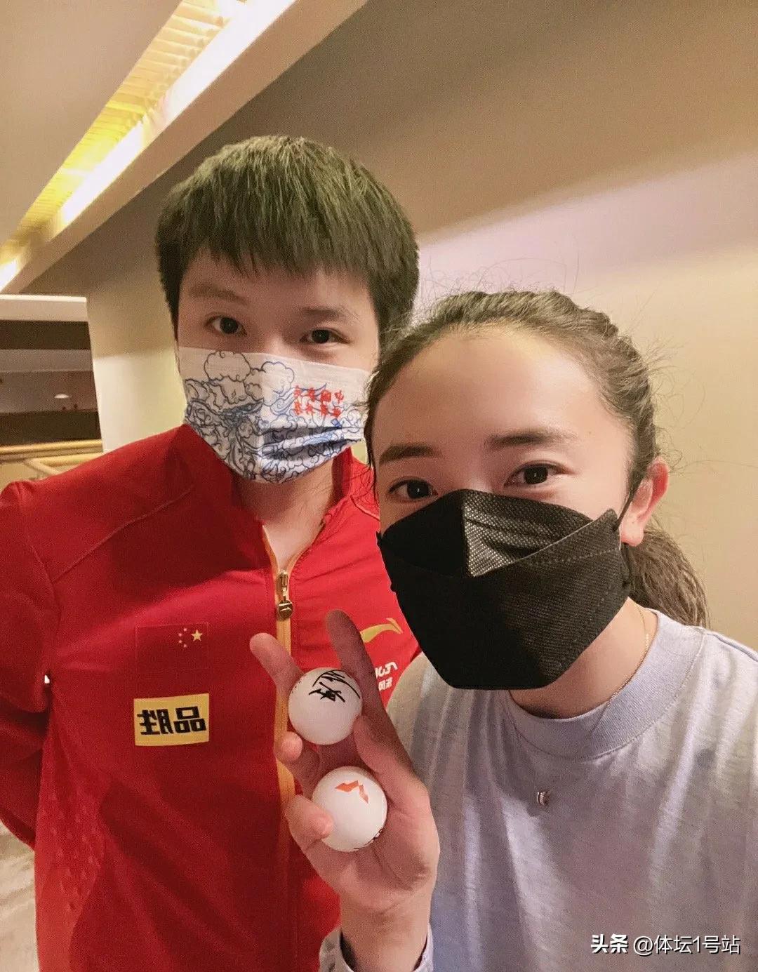 韩乒女神田志希：想和樊振东去孤岛，亚锦赛帮老乡孙颖莎点外卖。
韩国国乒女神田志希