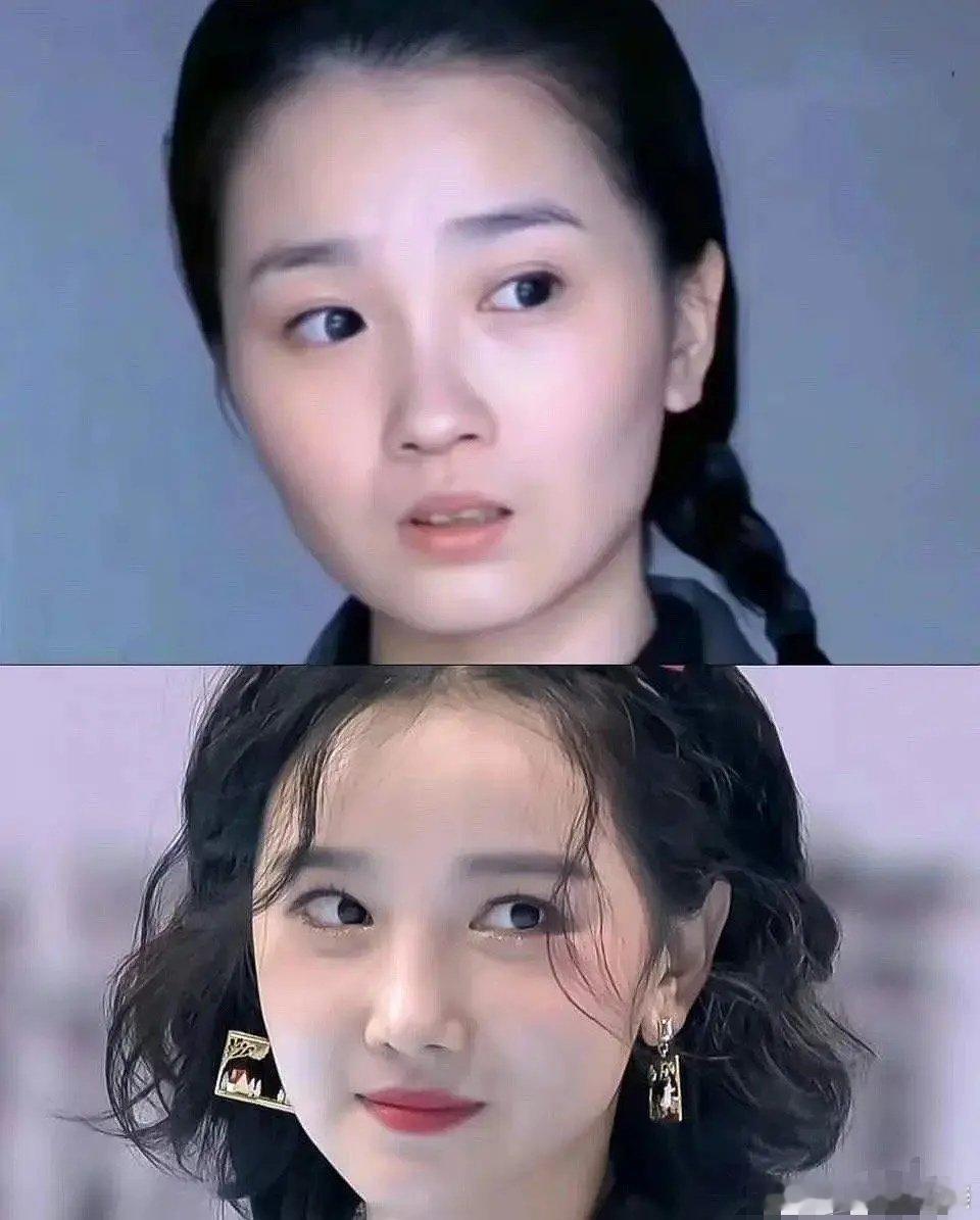 有没有人感觉她俩的原生脸长得好像 ​​​