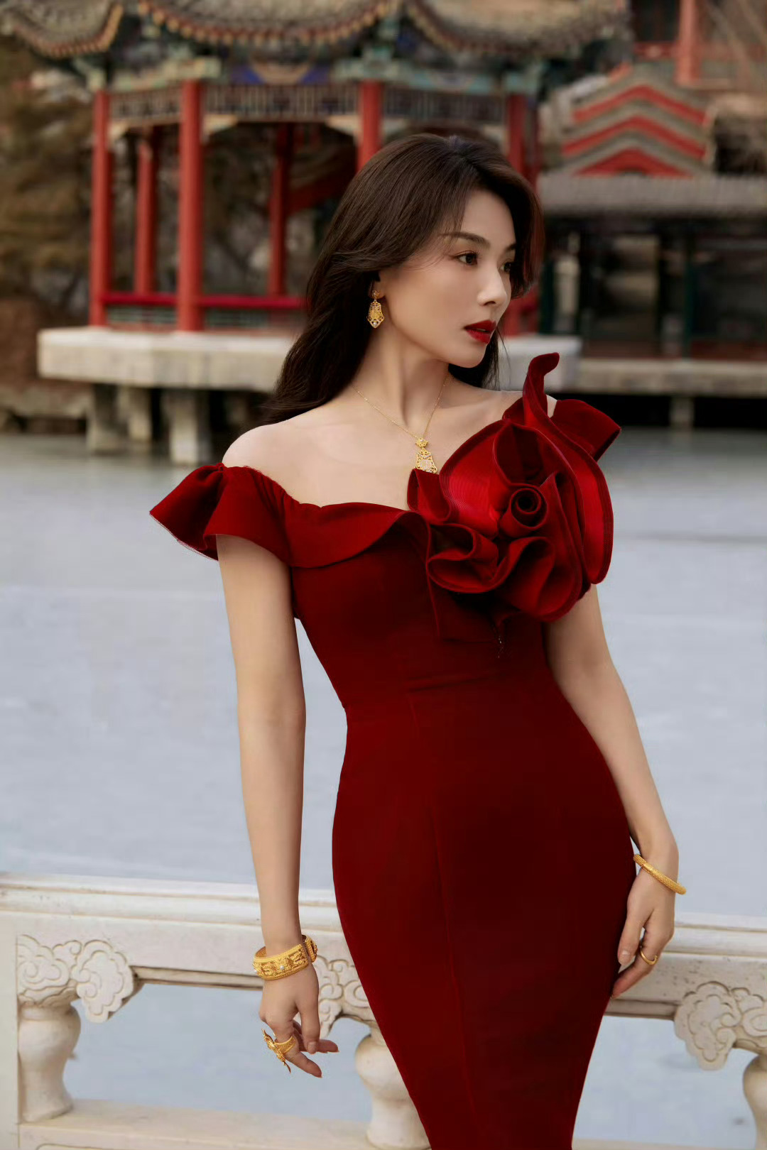 刘涛：这一身，是准备去宫廷剧里“篡位”当皇后吗？美炸刘涛 ​​​