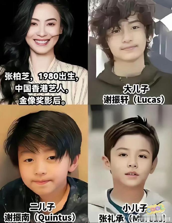 张柏芝 26 岁事业鼎盛阶段选择结婚，如今已成为三个儿子的母亲，曾公开表示 “我