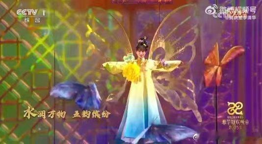 春晚第一个镜头给了李子柒  李子柒十个勤天春晚同台  春晚开场，镜头聚焦李子柒，