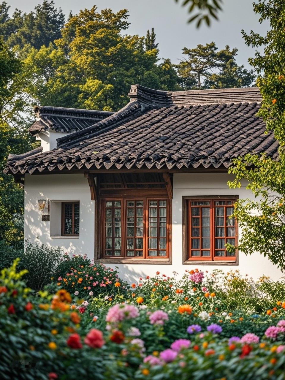 AI妙生图乐府江南墅。