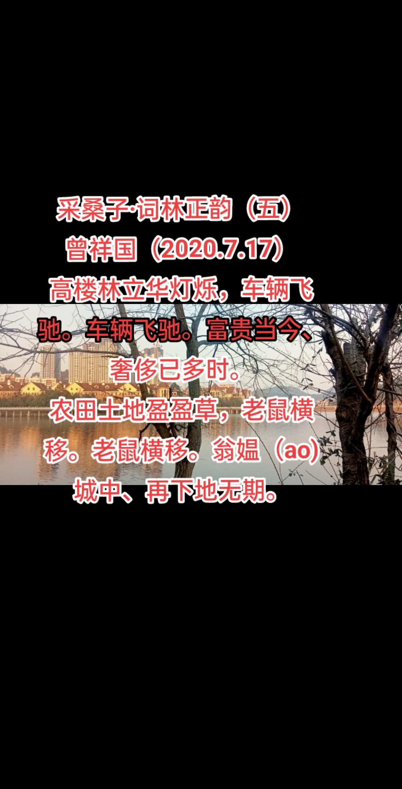采桑子（五）