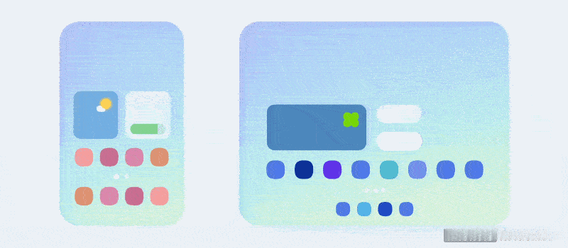 三星Galaxy Wide Fold阔折叠内外桌面比例演示 