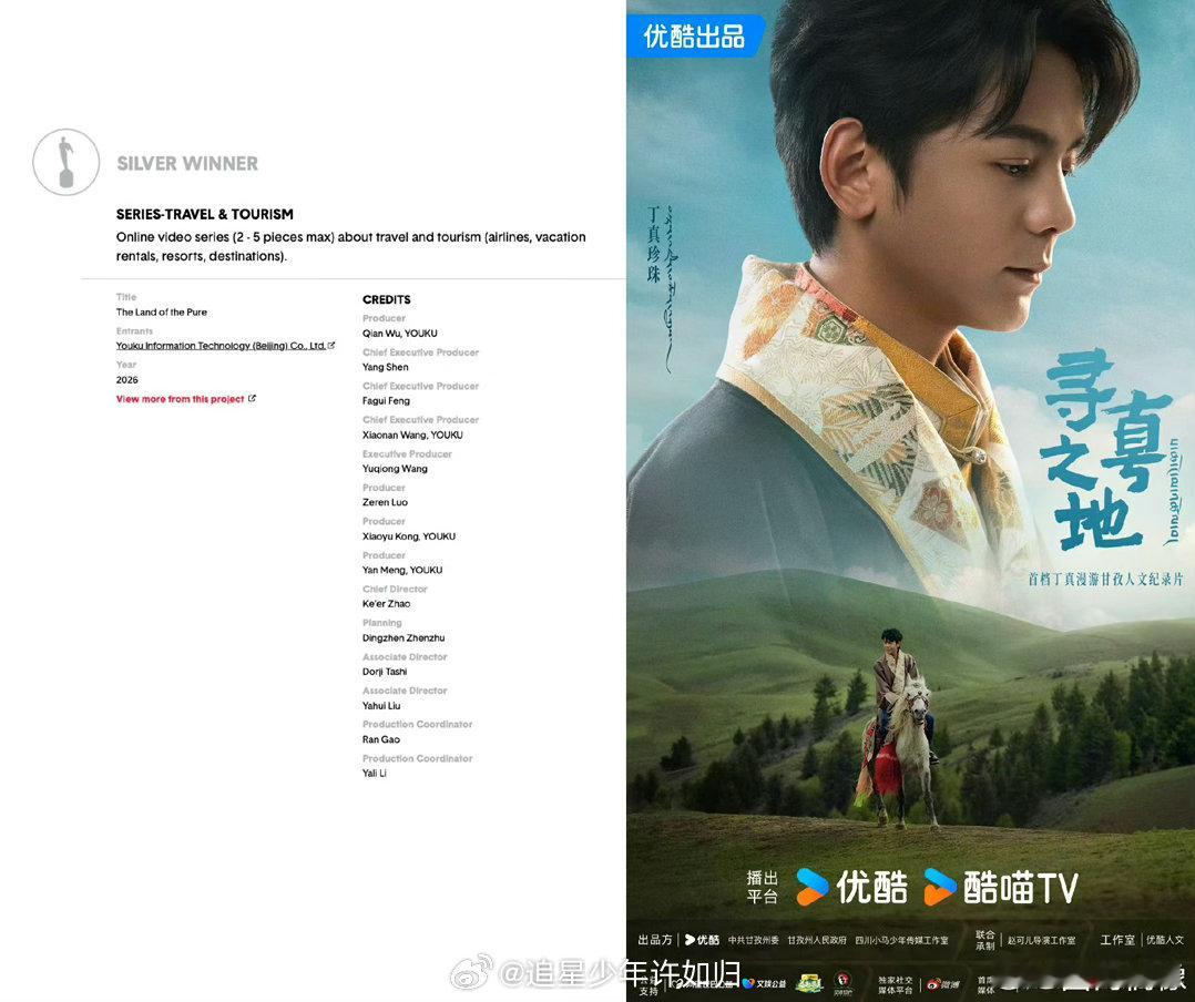 优酷获得电视界奥斯卡8项大奖太给国产影视长脸了！5部作品狂揽一金六银一铜，从人文
