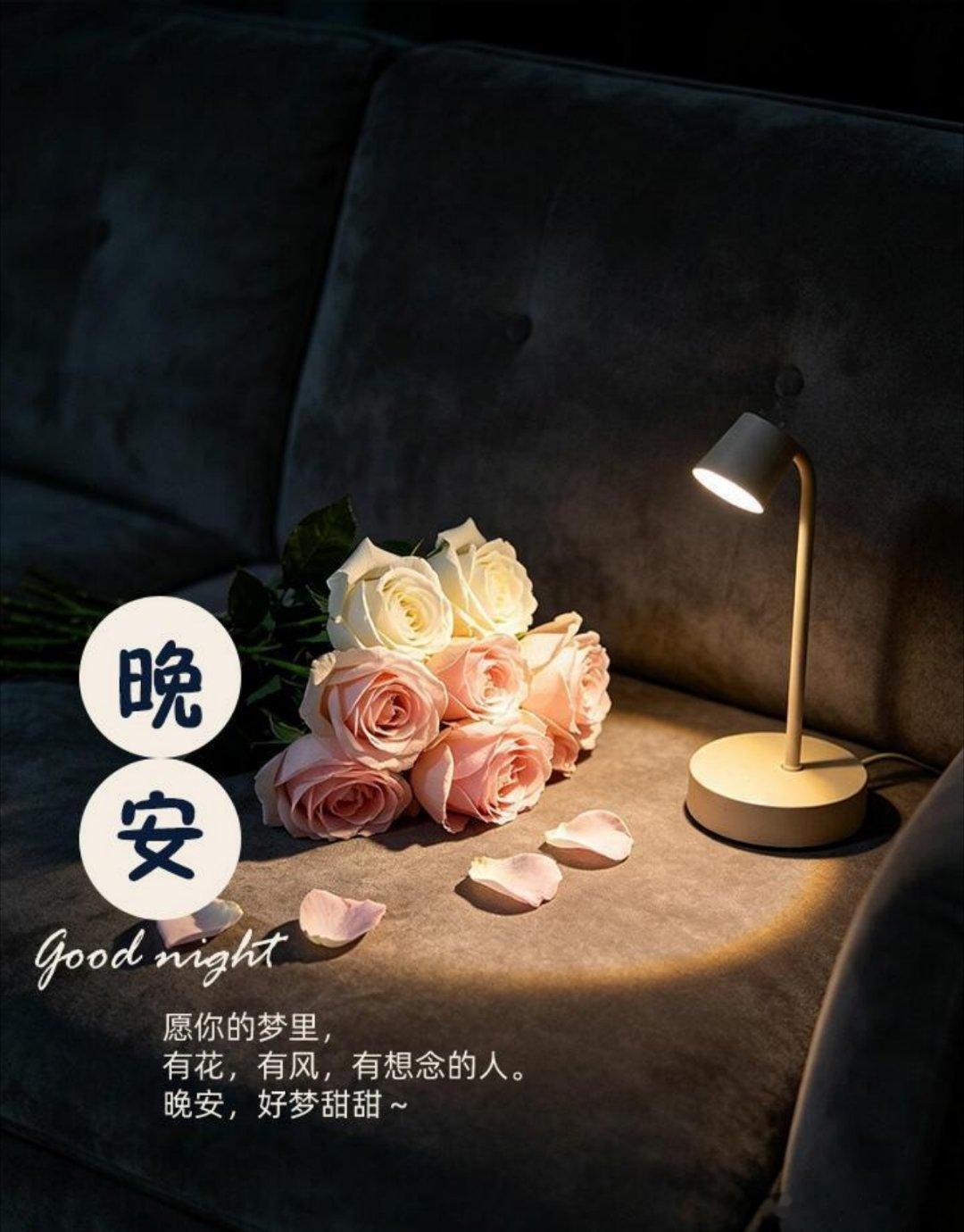 晚安[超话] 月光轻洒窗台，繁星点缀夜幕。白天积攒的疲惫与细碎情绪，交给夜色慢慢
