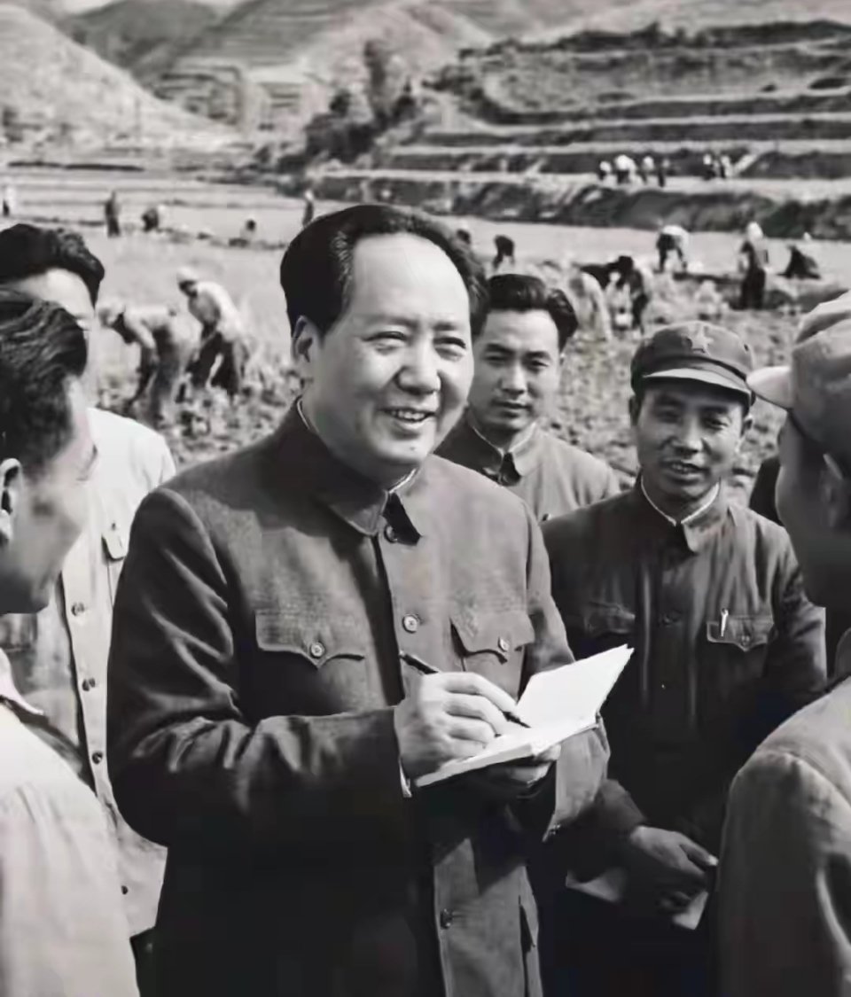 农民的事无小事！伟人现场记笔记！