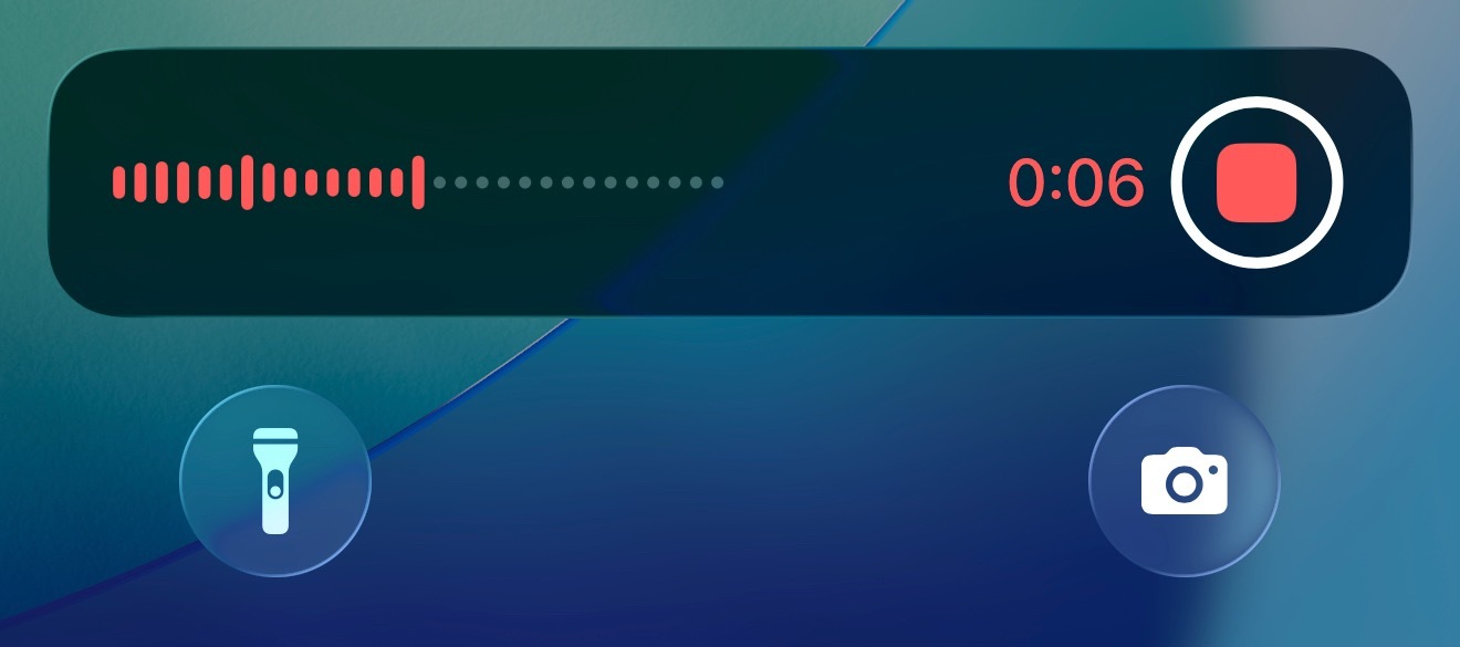 微信可以锁屏录音这个功能手机自带的录音软件不可以锁屏录吗？ ​​​