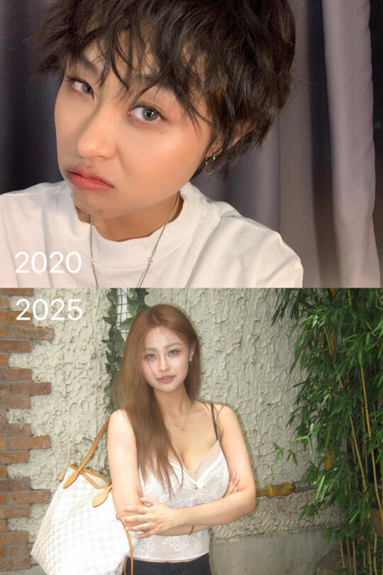 五年前…十年前…人对时间真是毫无还手之力啊