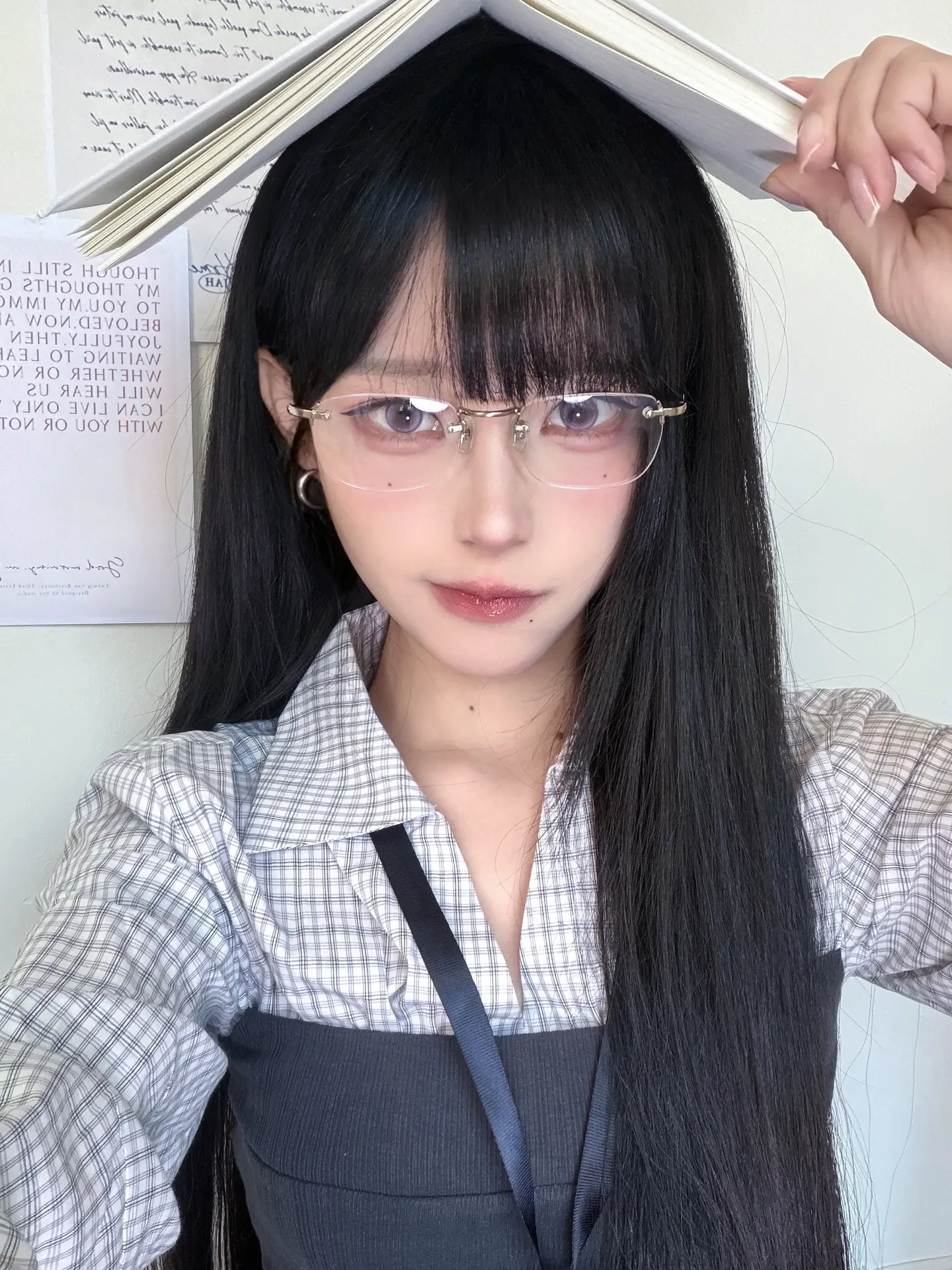 黑长直×高智感