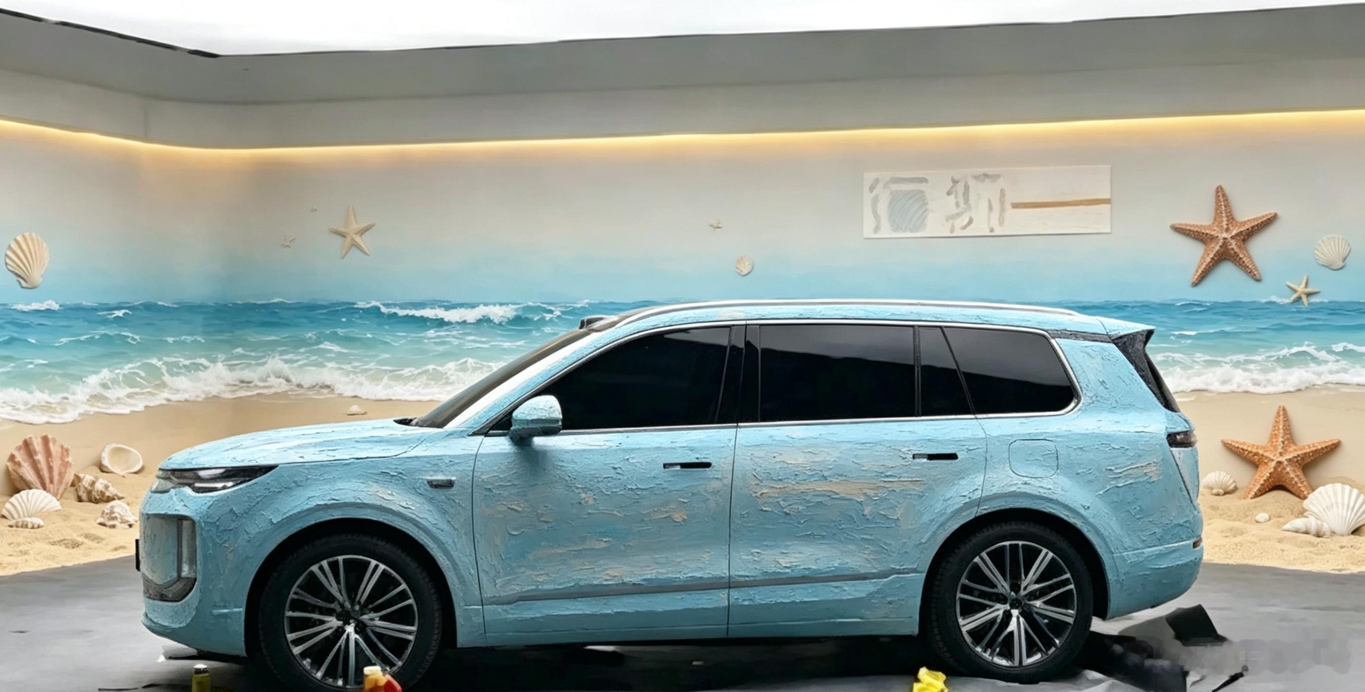 海洋旗舰SUV海狮08 实车！这么看侧面其实比大唐更自然  比亚迪