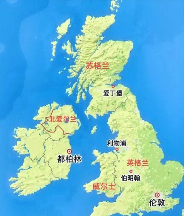别看着英国地盘不大，本土面积也就那么点，可全世界很多地方都还留着它早年折腾出来的