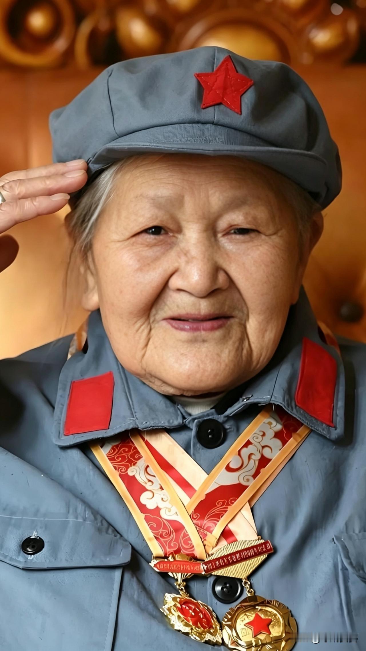全国最后一位长征女红军王全英老人，今日凌晨与世长辞，享年105岁。
14岁踏上长