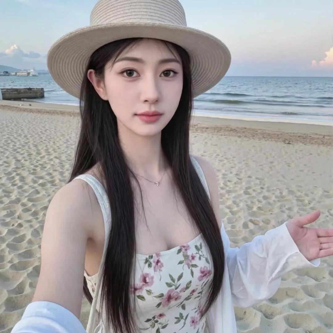 阳光沙滩上的甜美女孩，夏日穿搭指南