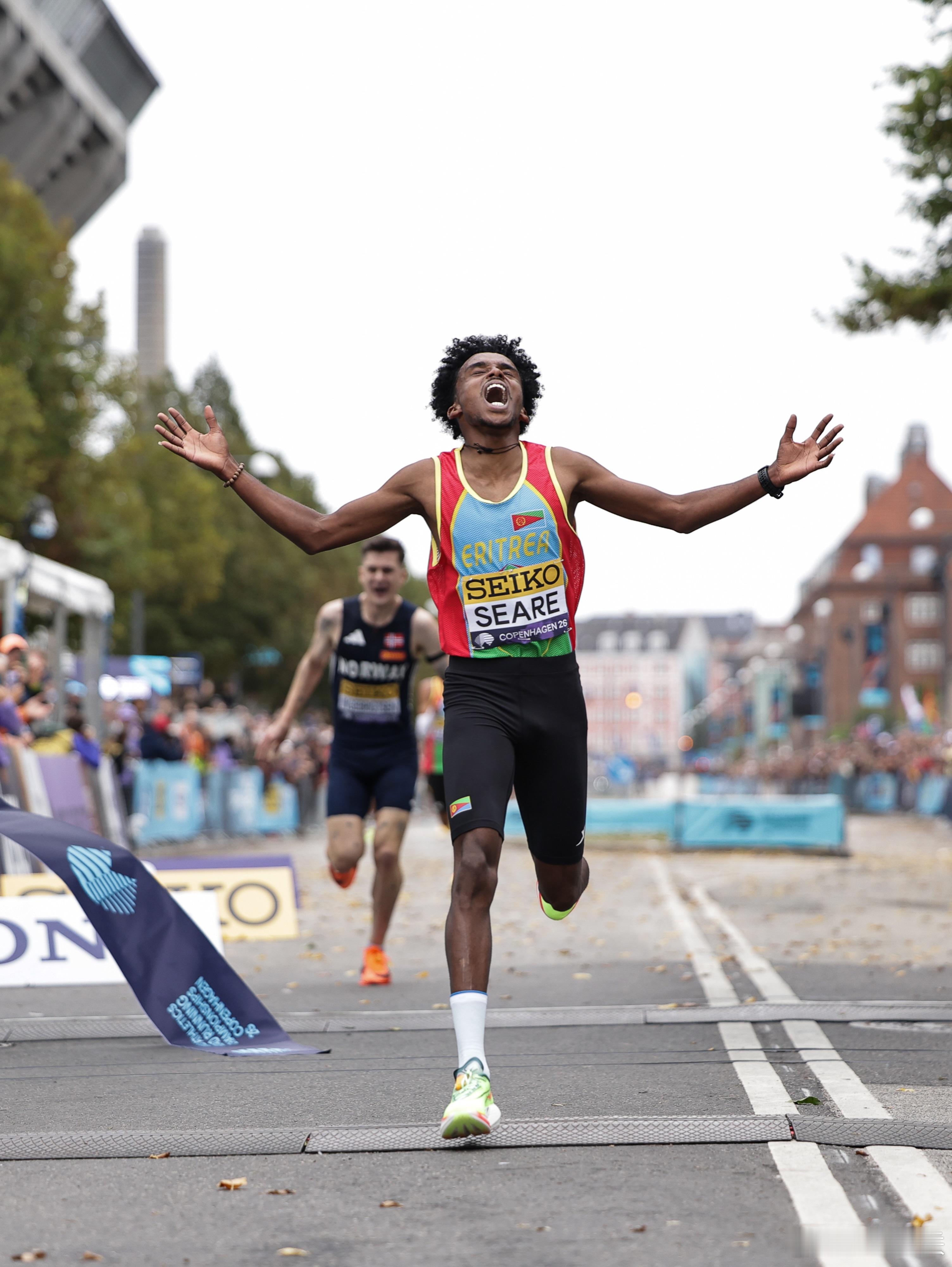 🚀反转再反转！2026年世界路跑锦标赛 男子5公里比赛，🇪🇷塞阿雷在最后时
