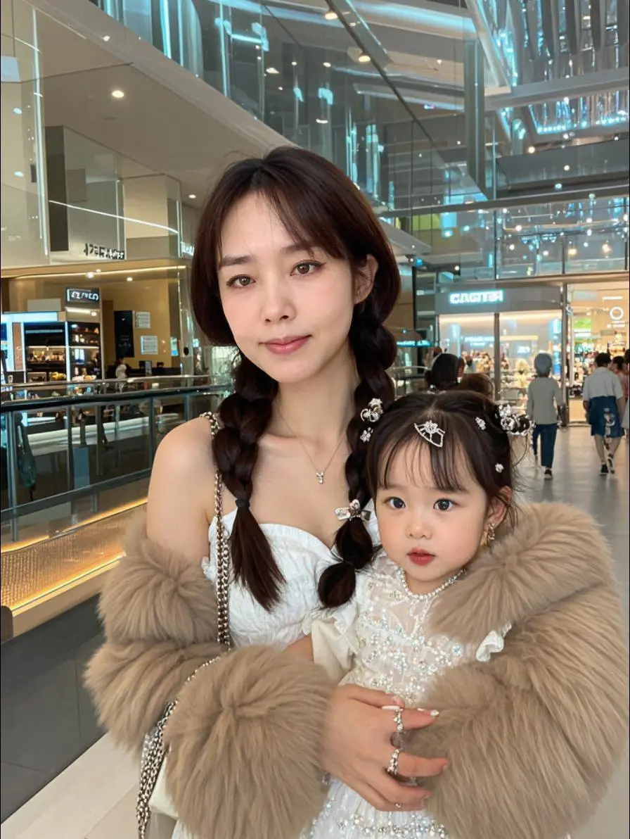 我有三个女儿，这是我家老三，快三岁了，这么可爱可惜爸爸失踪了