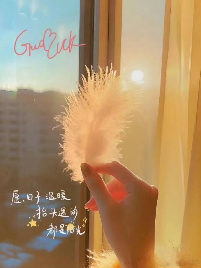 “生活最好的状态是，一点点像自己喜欢的东西靠近，保持热爱奔向山海，忠于自己热爱生