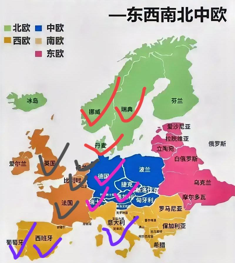看着美加墨足球世界杯国家名单，突然发现：
A，欧洲的球队好多
B，大多数是曾经的
