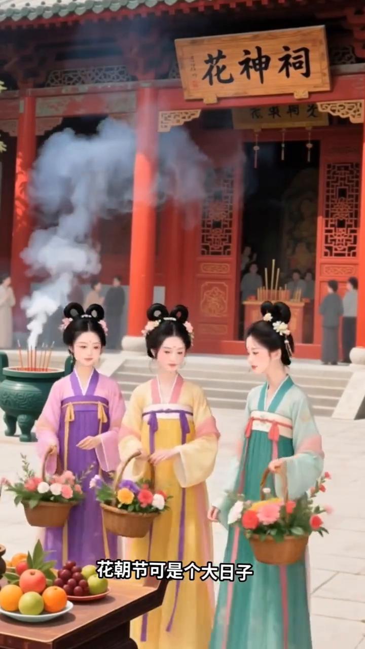花朝节千年演变：从祭花神到踏青赏花的春日浪漫。
四十年秒带你穿越千年，看看花朝节