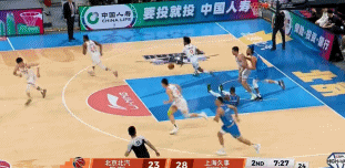 依旧是顶级外援！弗格9记三分球狂轰36分4板3助北京首钢vs上海久事