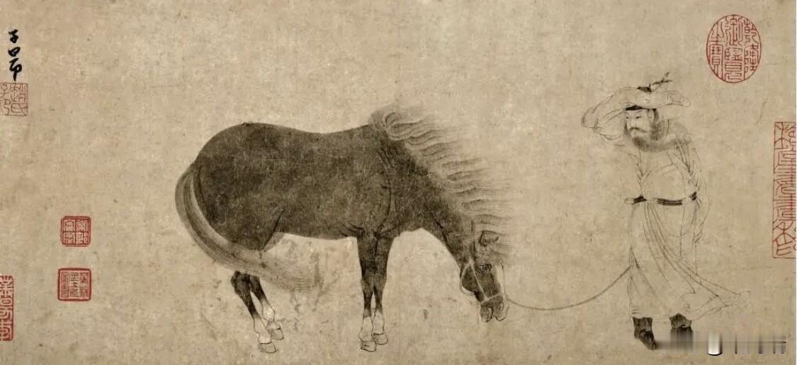 调良图》是元代画家赵孟頫创作的一幅纸本水墨画，现藏于台北故宫博物院。

此图画一
