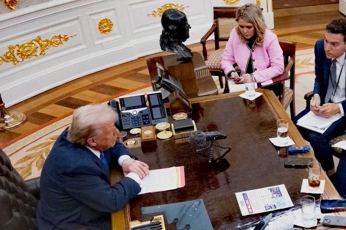 特朗普宣称：约束我的并非国际法，而是内心的道德准则！

日前，特朗普接受采访时称