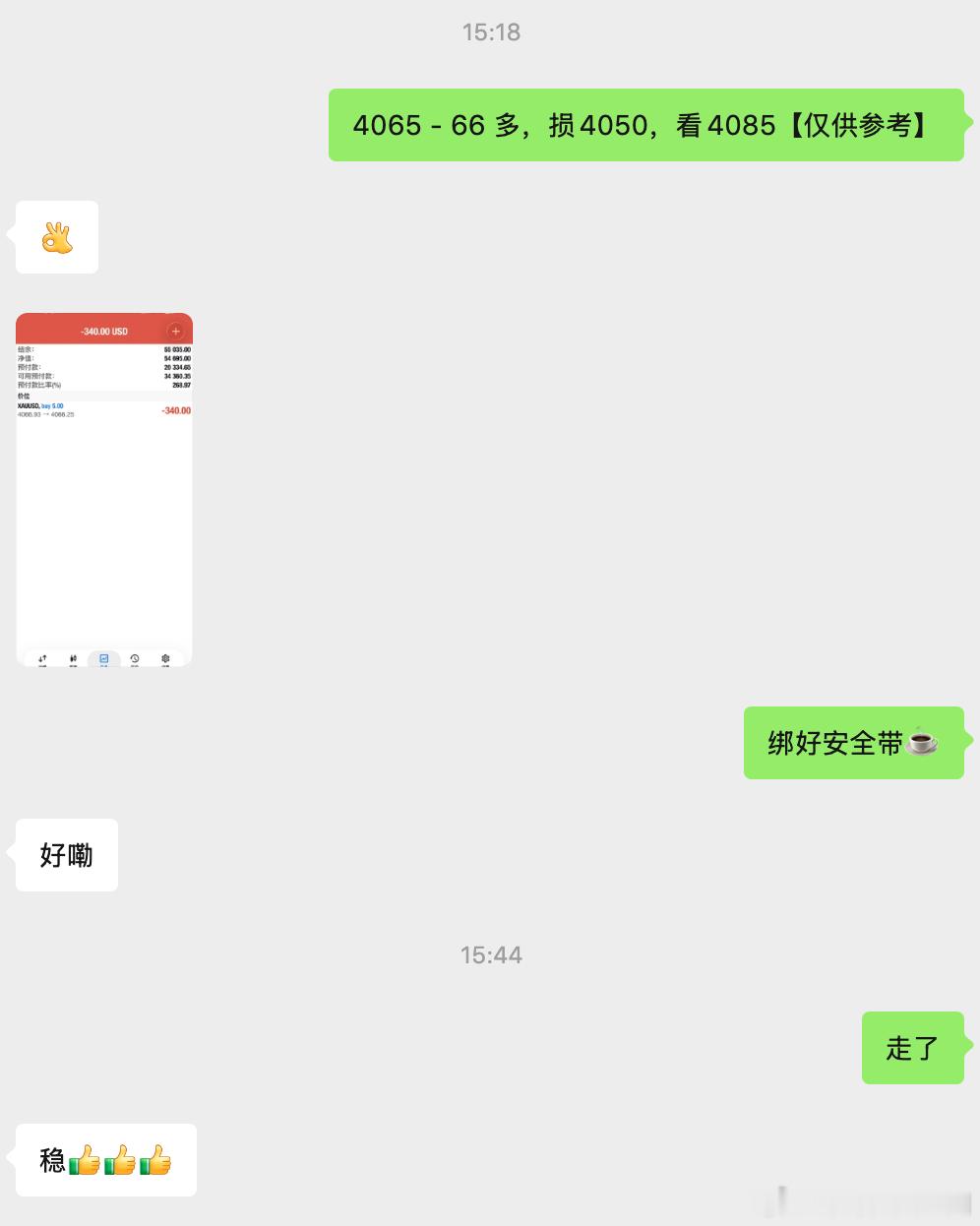 黄金4065多单，抵达4075出局，锁定100点🔒这一波下去给了更好的上车位置