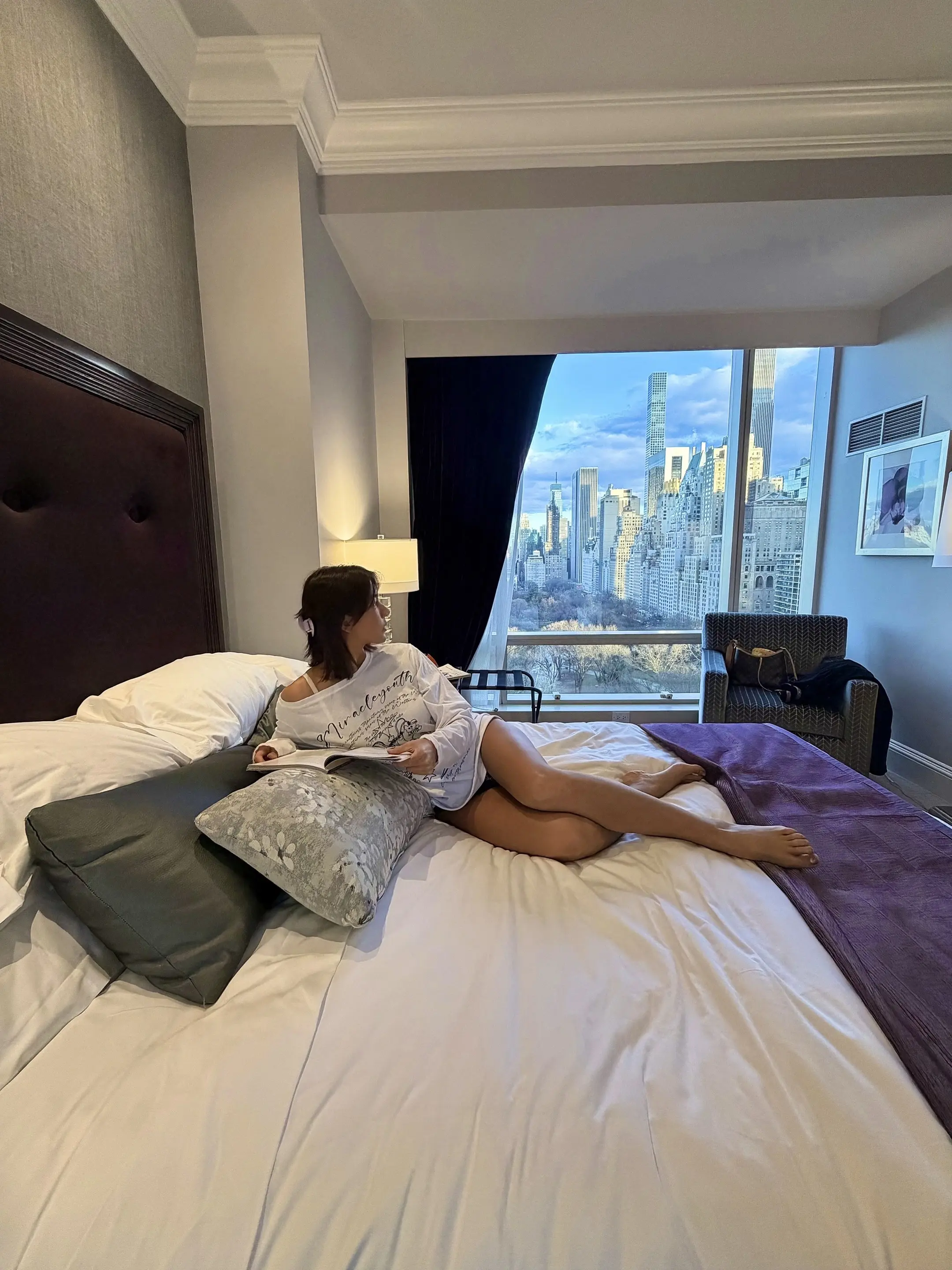 NYC｜ Trump hotel.      Checked into...