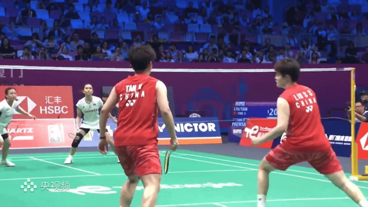 苏杯中国队4-1泰国队混双 冯彦哲 魏雅欣 23-21、21-11 帕克卡波 慕