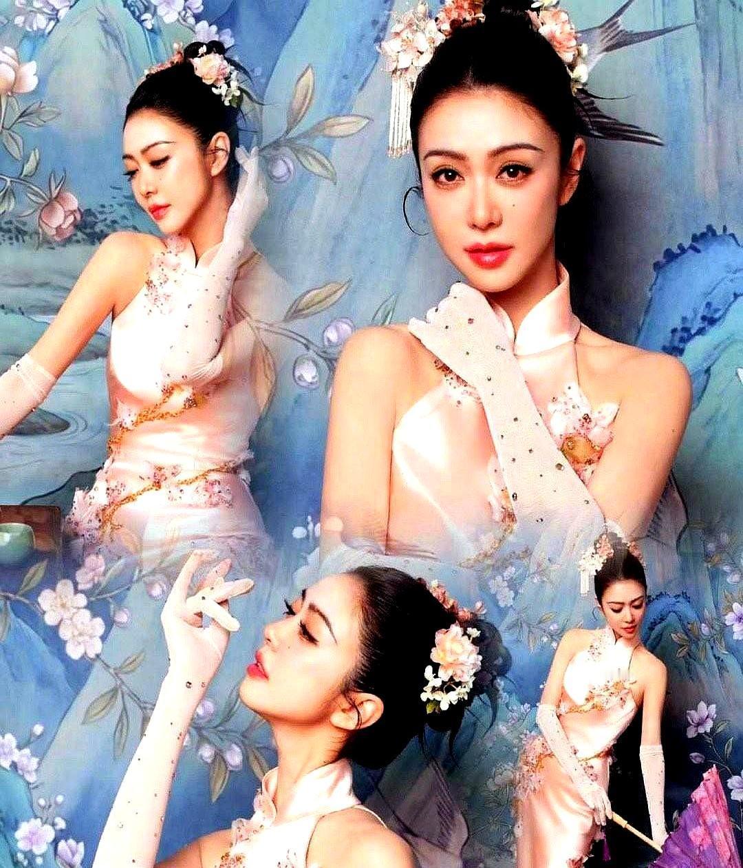 薛凯琪春晚后台生图流出，厚粉都盖不住疲态，眼神涣散得让人心疼。
 
谁能想到，镜