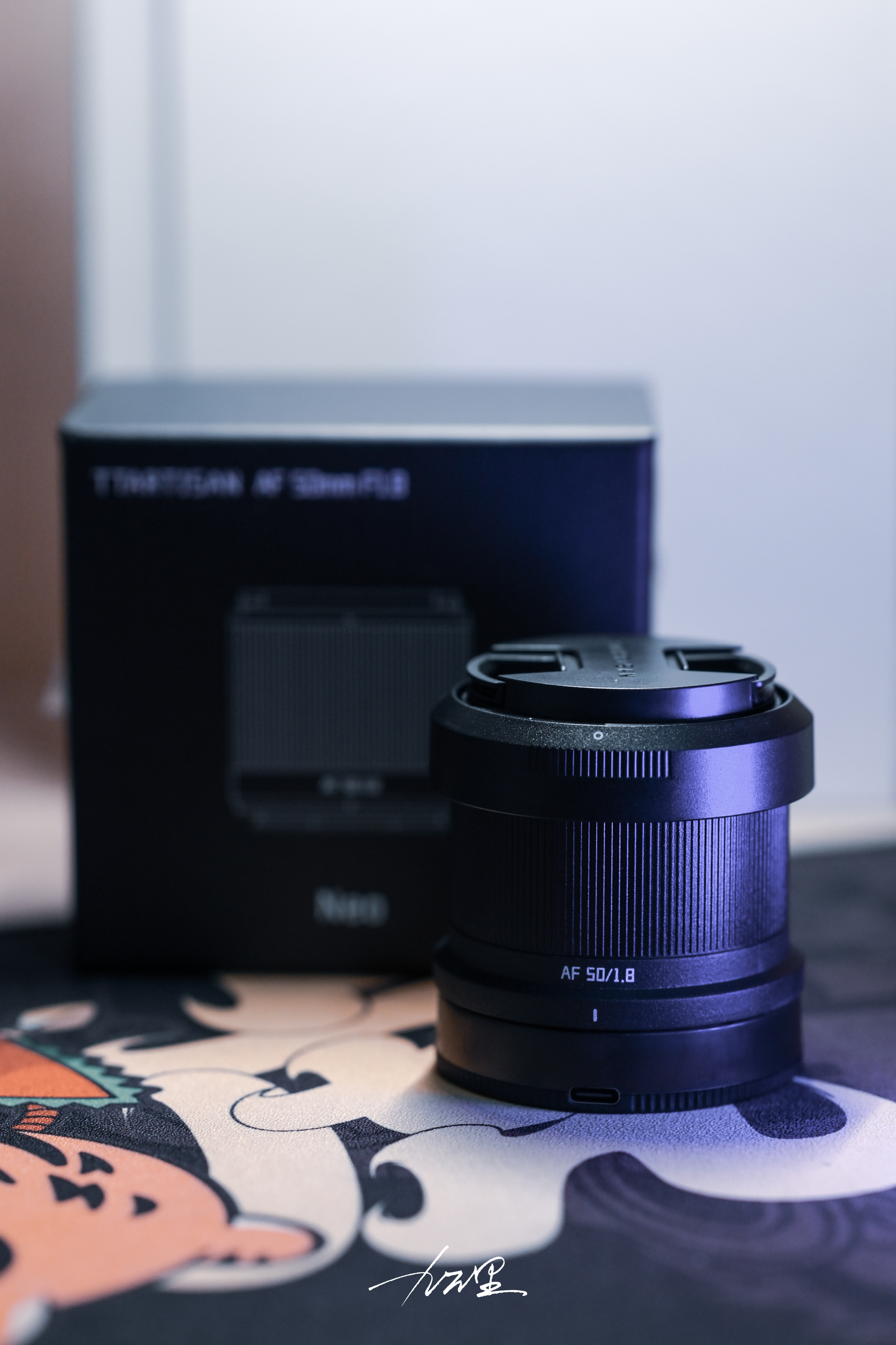 新玩具到手✨收到铭匠寄来的镜头 AF 50mm F1.8 Neo，Z卡口版本。标