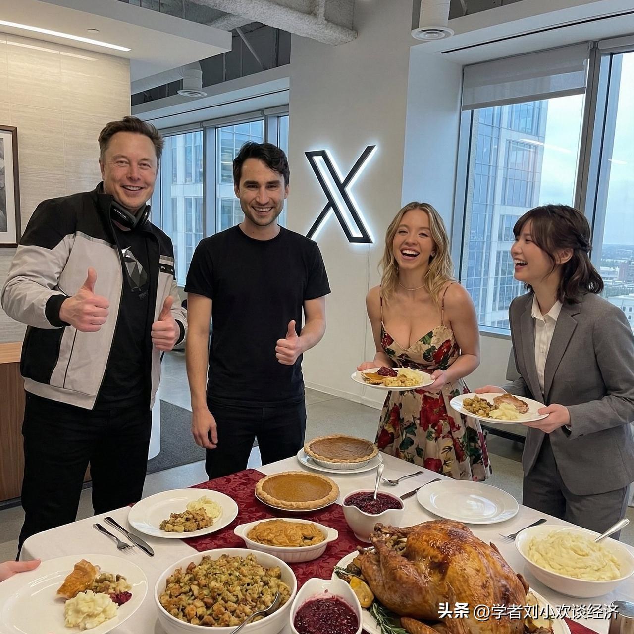 马斯克的感恩节是怎么过的？在感恩节来临这一天，美国人非常重视这个节日，所以马斯克