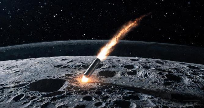 天生的坏种，得不到就破坏！8 月 5 日，美国 SpaceX 火箭残骸撞击月球，
