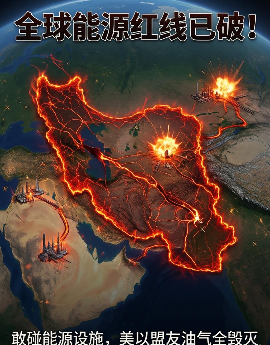 前两天，伊朗那边传出一个信号，口气挺硬。3月12号，武装部队下属的哈塔姆安比亚中