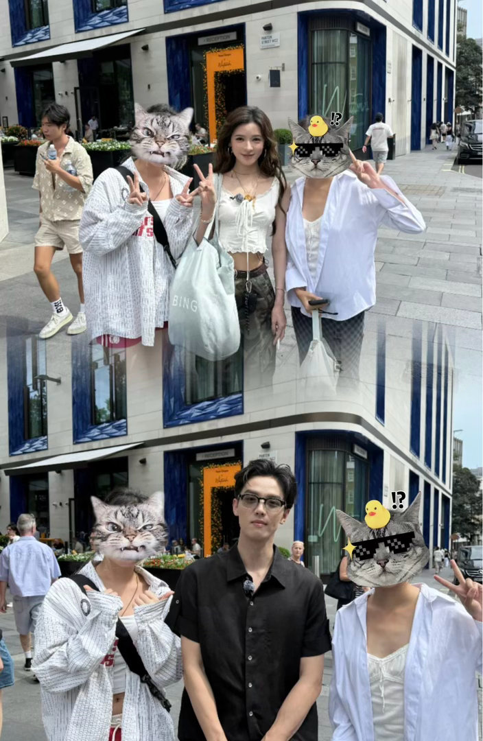 张予曦说我爱你周峻炜接对刷到网友之前在伦敦偶遇张予曦和周峻炜你告诉我，为什么他们