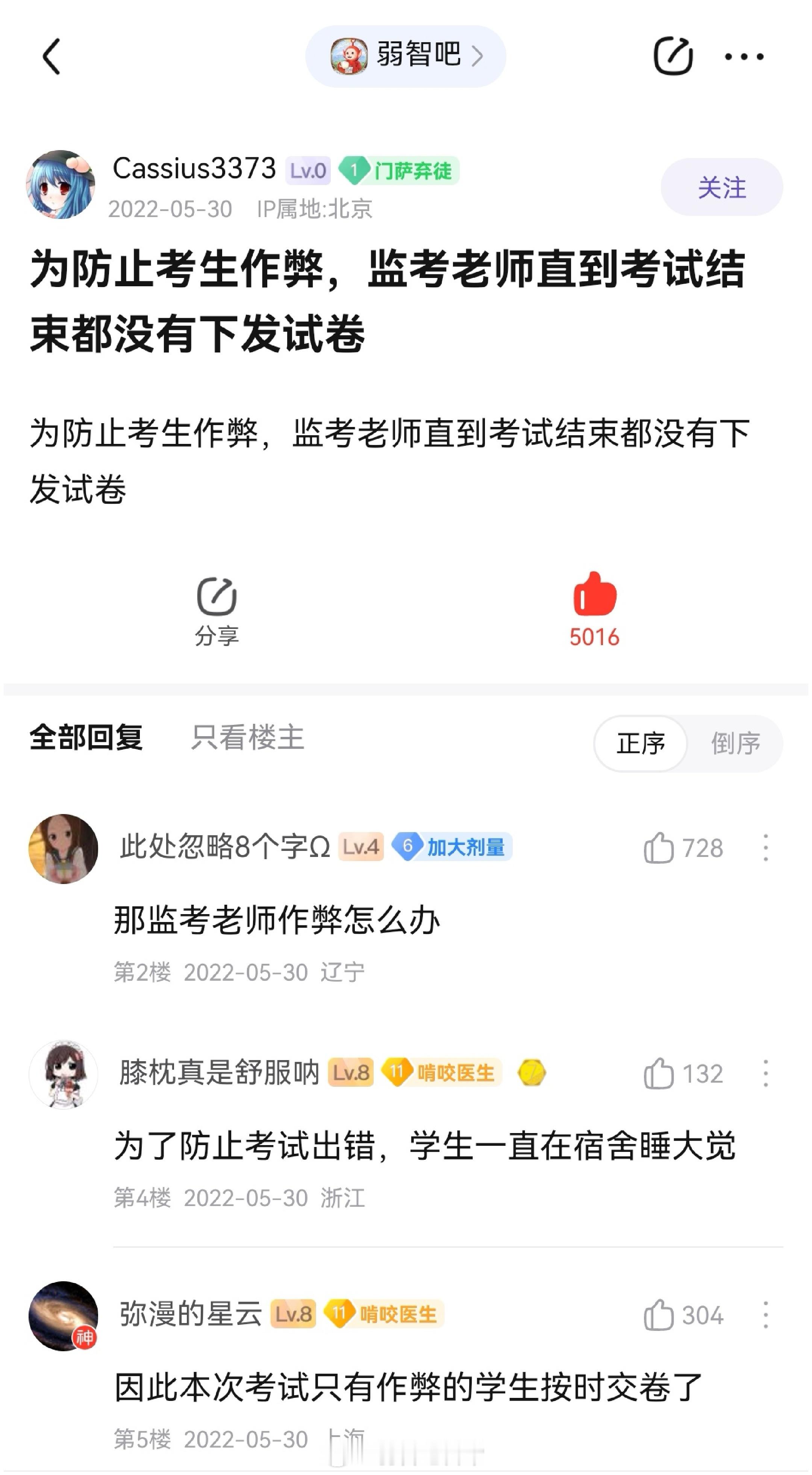 怎么全班都挂了呢#弱智吧日常# ​​​