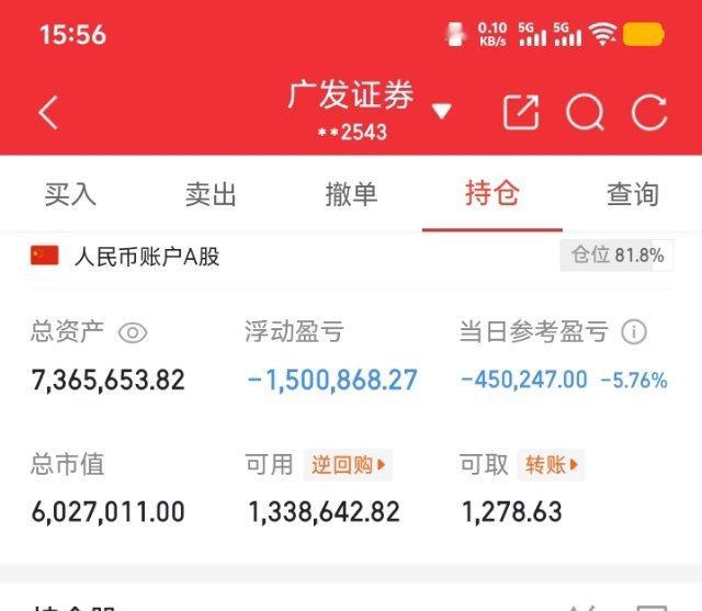 兄弟们，今天大家又是被大a投喂了一碗大面！本人这个月 亏的没声出了；早盘割了一支